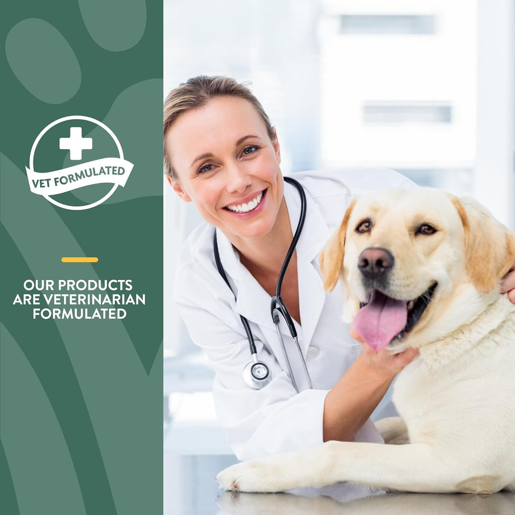 NaturVet Hemp Allergy Aid Supplement for Dogs, Hemp Seed, Antioxidants, Omegas, Dha & Epa for Healthy Skin & Respiratory Health, 120 Count