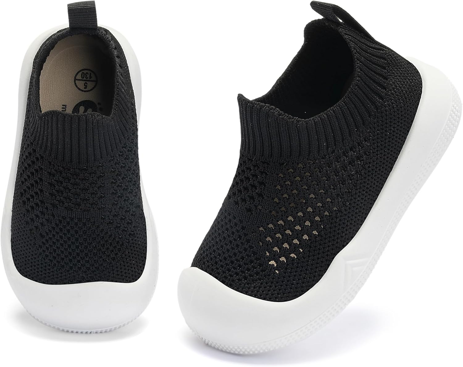 Engtoy Baby Shoes & Socks - Non-Slip Breathable Slippers with Soft Rubber Sole - Baby Boys & Girls Slip On Sneakers