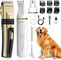 HEAPETS Dog Hair Clippers for Grooming Kit and Dog Paw Trimmer Nail Grinder for by Heapets