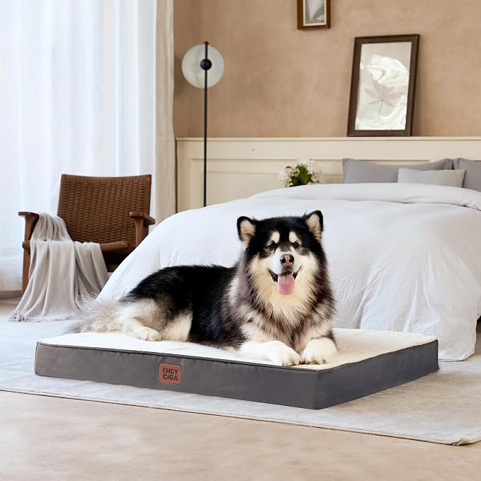 EHEYCIGA Orthopedic Dog Beds, Egg Crate Dog Bed Pet Mat - Image 9