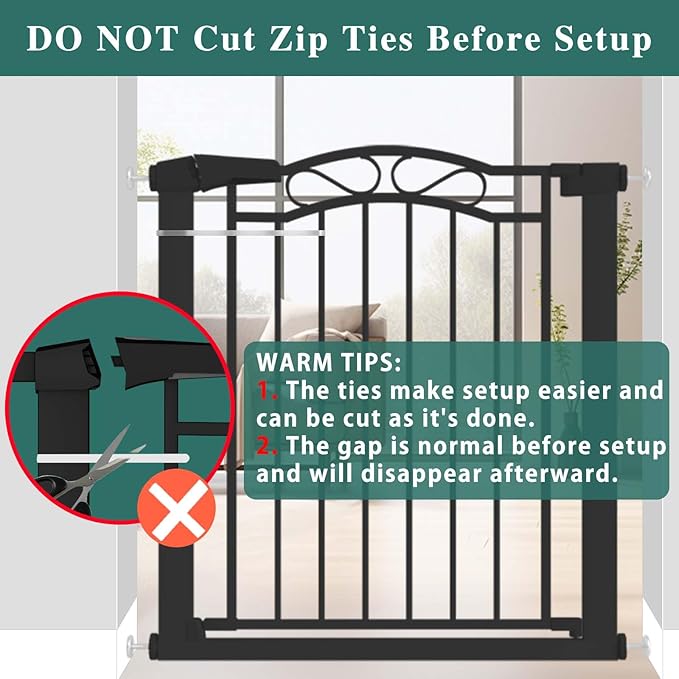 Fairy Baby 59.9"-62.5" Extra Wide Baby Gate - Image 9
