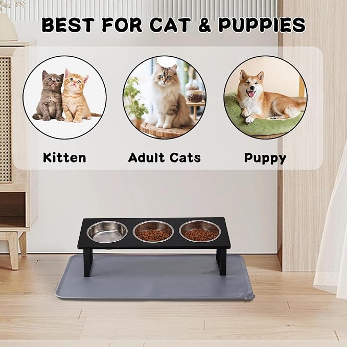 Upgraded Elevated Cat Bowls - Image 6