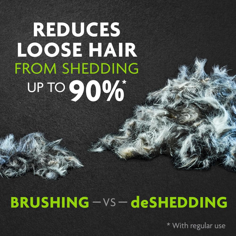 FURminator deShedding Tool For Medium/Large Cats, Short Hair, Removes Loose Hair From Shedding