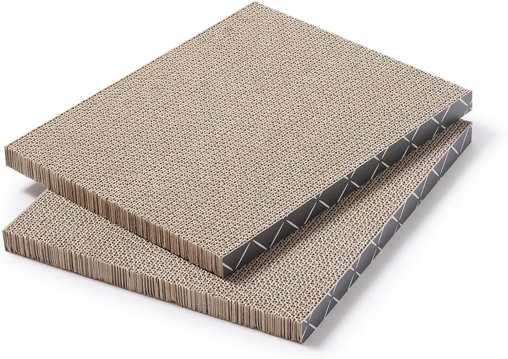 Hide & Scratch: Cat Scratcher Pad Pack; Cat Scratch Pad Refills for Hide & Scratch Scratcher Box (2 Pack)