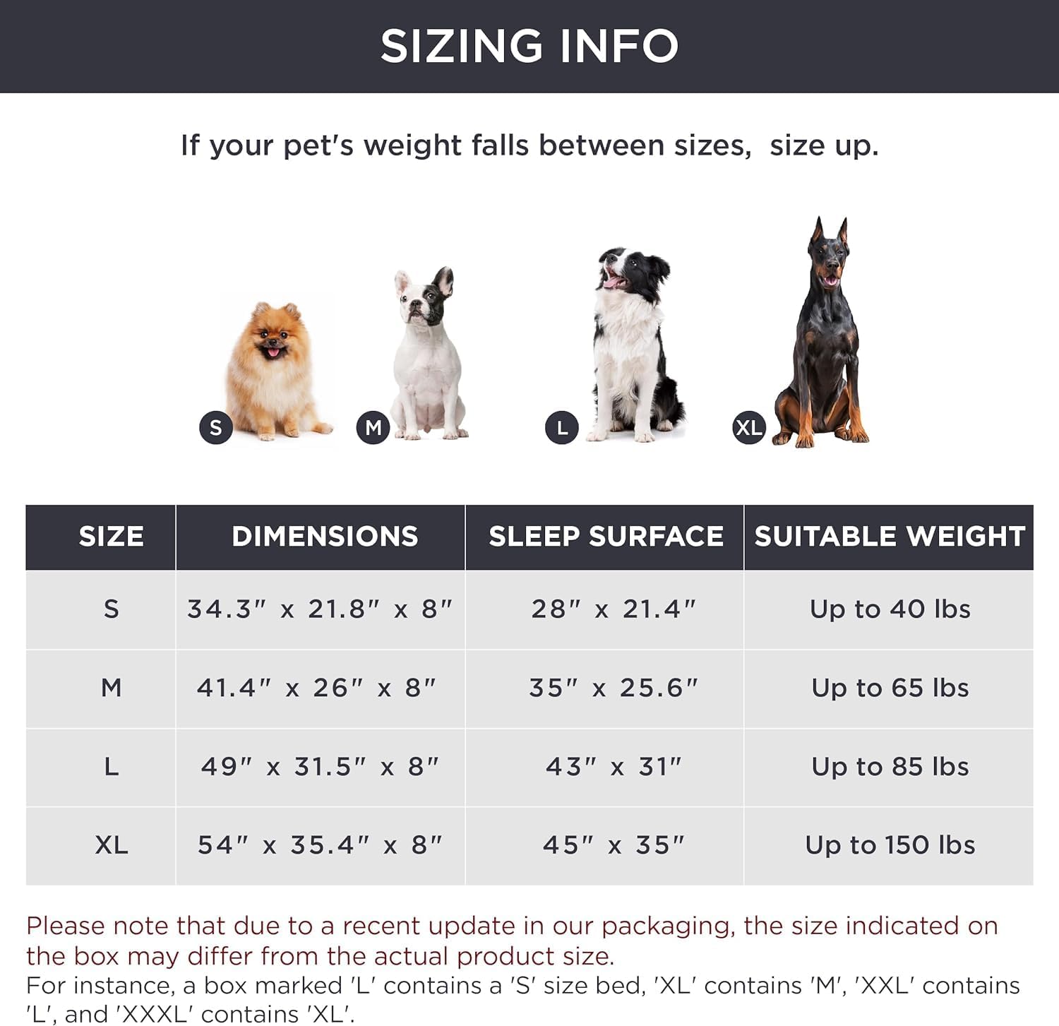 Bedsure Outdoor Elevated Dog Bed Medium Size Dog, Portable Indoor & Outdoor Cooling Raised Cot Pet Hammock Bed with Skid-Resistant Feet, Frame with Breathable Mesh, Grey, 43 inches