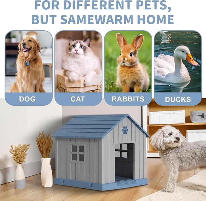 DRATO Dog House Indoor Outdoor for Small to Large Sized Dogs Indoor Outdoor - Image 7
