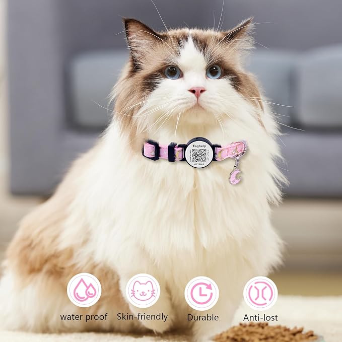 Breakaway Cat Collar with QR Code ID & Modifiable Profile, Upgraded Reflective - Image 5