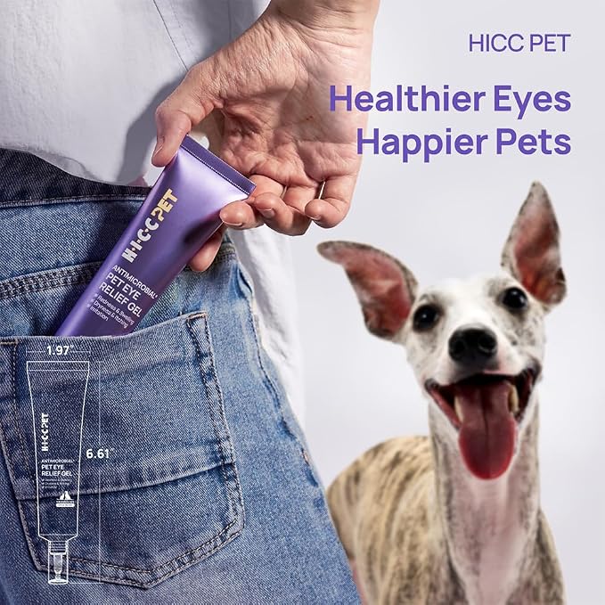 HICC PET Dog Eye Gel, Vet-Trusted Dog Eye Infection Treatment, Cat Eye Drops - Image 9