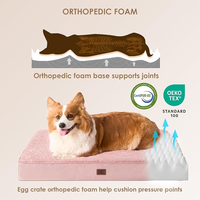 EHEYCIGA Orthopedic Dog Beds for Large Dogs - Image 3