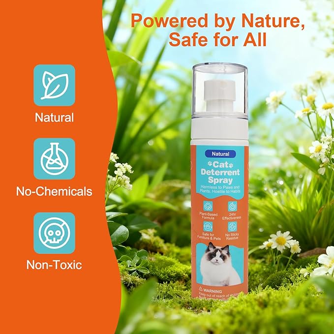 Cat Deterrent Spray, Natural Cat Repellent Spray - Image 7