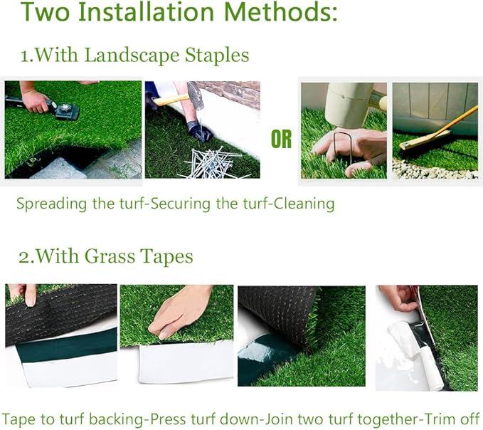 Petgrow Synthetic Artificial Grass Turf 12FTX38FT - Image 4