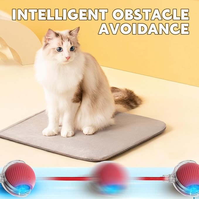 Chewie Viral Rolling Pet Ball, Interactive Cat & Dog Toy, 360 Smart Automatic - Image 5