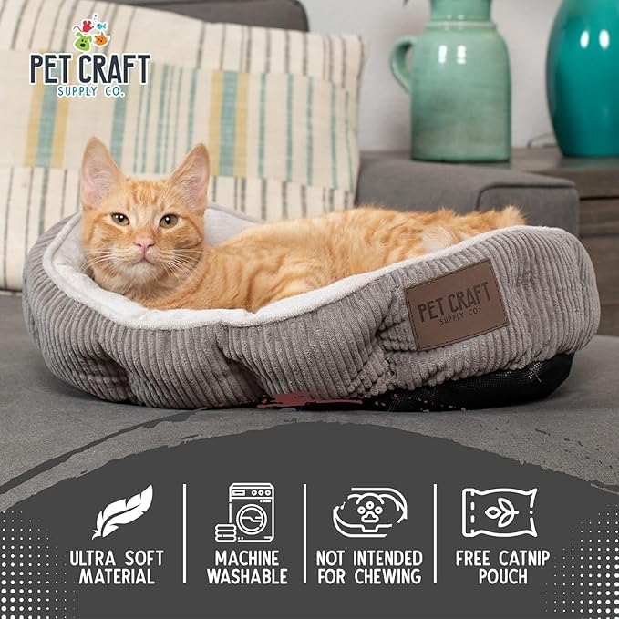 Pet Craft Supply Cat Bed for Indoor Cats - Image 2