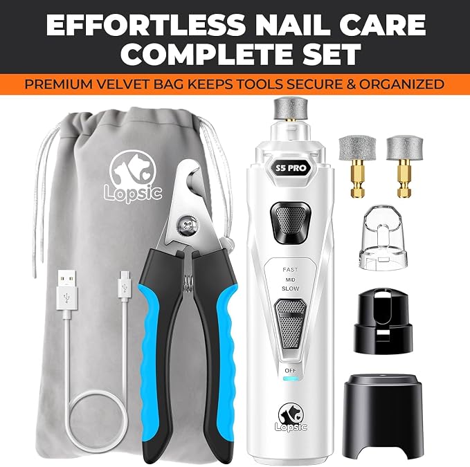 Whisper Quiet Dog Nail Grinder - Image 9