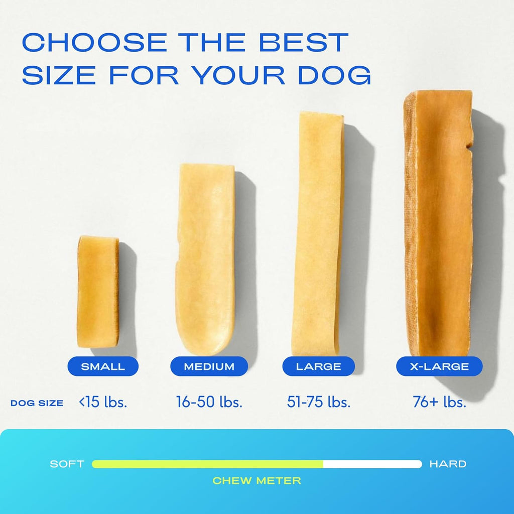Native Pet Yak Cheese Himalayan Dog Chews - Long Lasting Dental Sticks for Small Breeds– 100% All Natural Himalayan Yak Chews for Small Dogs – Cheese Bone for Aggressive Chewers - 5 Per Pack