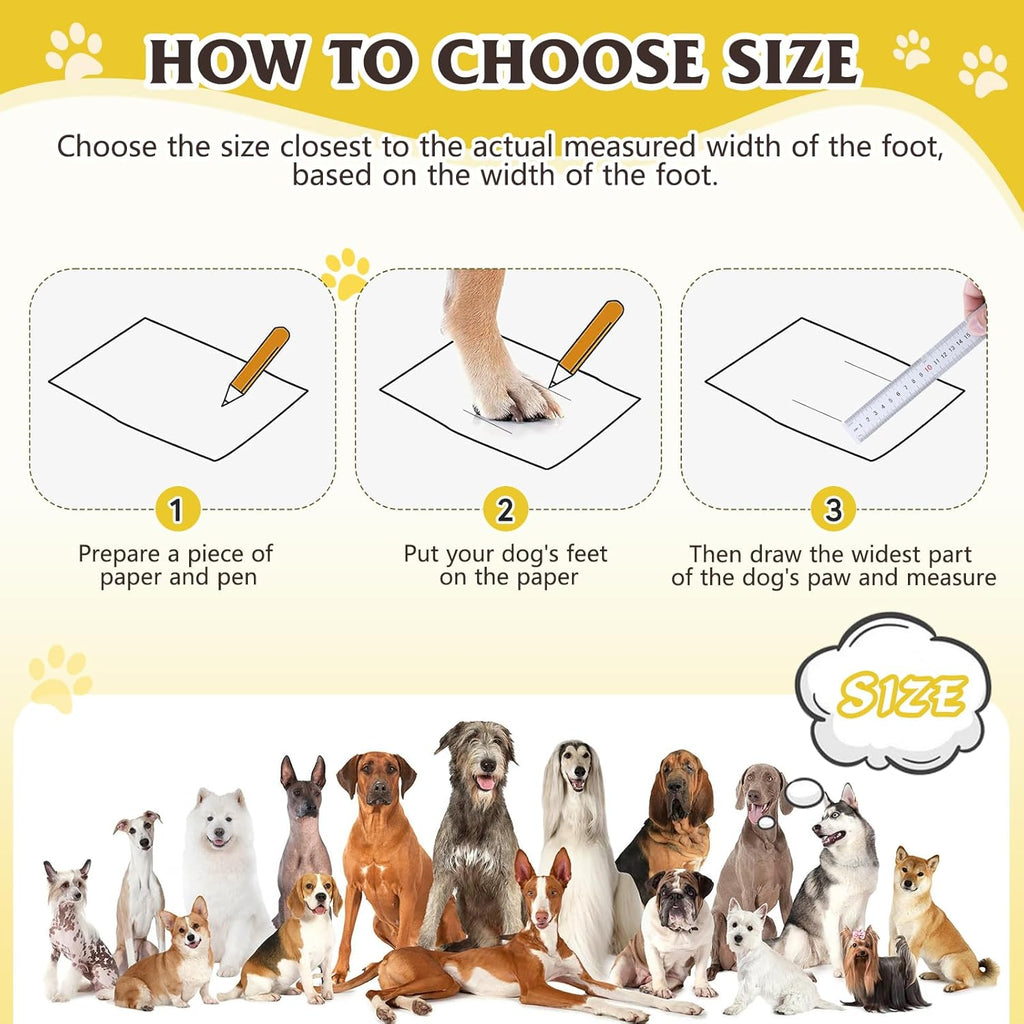 Dog Shoes for Large Medium Small Dog, Mesh Breathable Dog Shoes for Hot Pavement, Anti-Slip Dogs Boots Paw Protectors with Reflective for Outdoor Walking Indoor Hardfloors (Size 4)