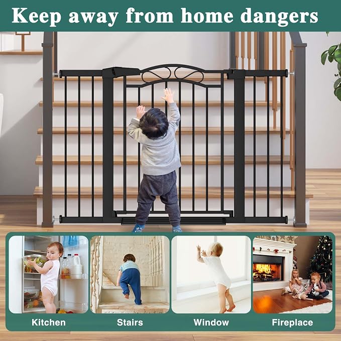 Fairy Baby 59.9"-62.5" Extra Wide Baby Gate - Image 6