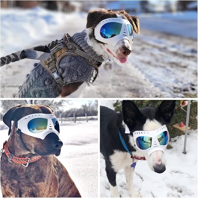Namsan Dog Goggles for Large Dogs, Wide Snout & Soft Frame, Tactical Driving - Image 8
