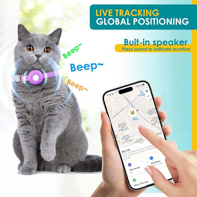 Smart Cat GPS Tracker, Cat Tracker Compatible - Image 3