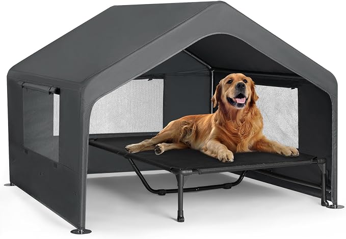 Veehoo Extra Large Dog House Outdoor by Veehoo