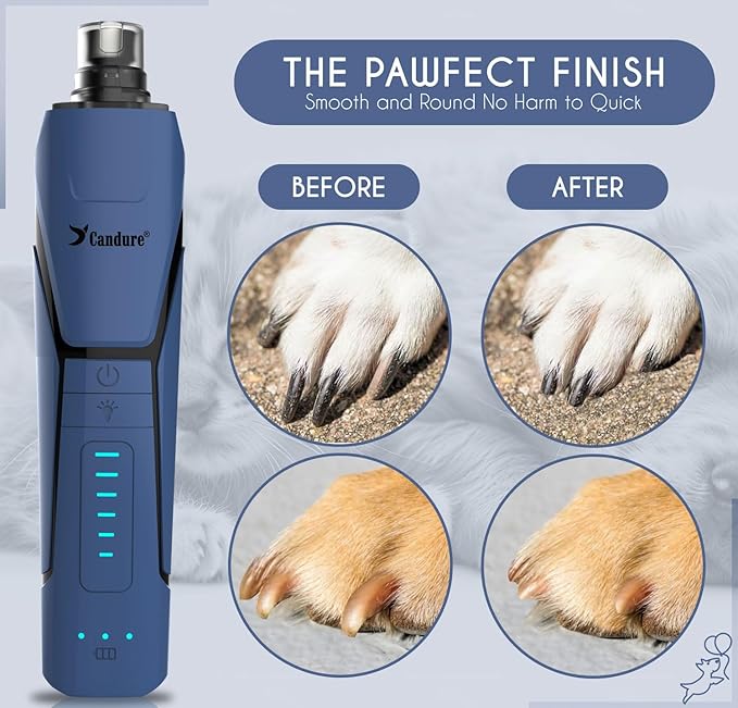 Candure Dog Nail Clipper with LED Light - Image 2