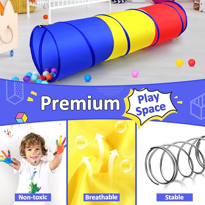 PigPigPen Pop Up Play Tunnel Tent - Image 4