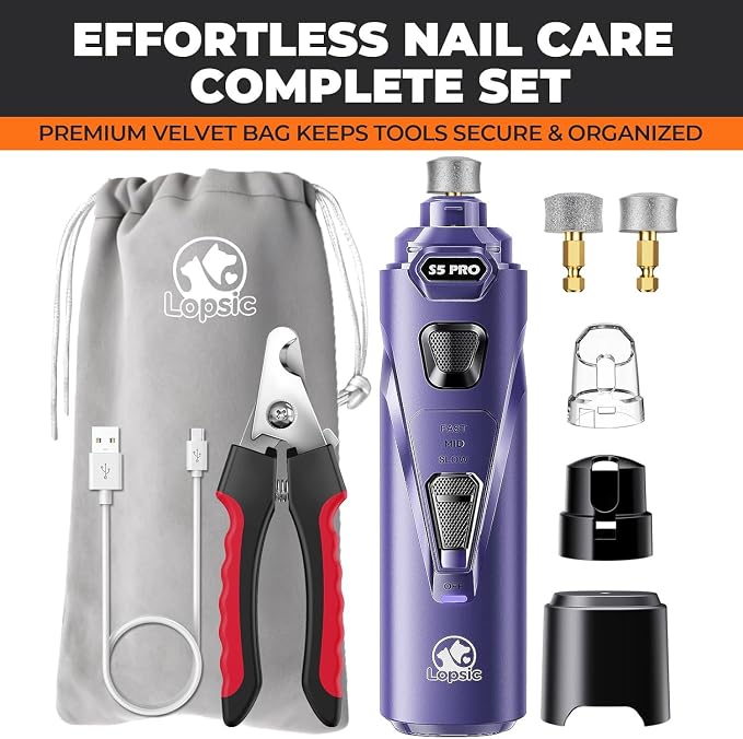 Whisper Quiet Dog Nail Grinder - Image 9