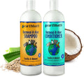 earthbath Vanilla & Almond Dog Shampoo and Conditioner Set by earthbath