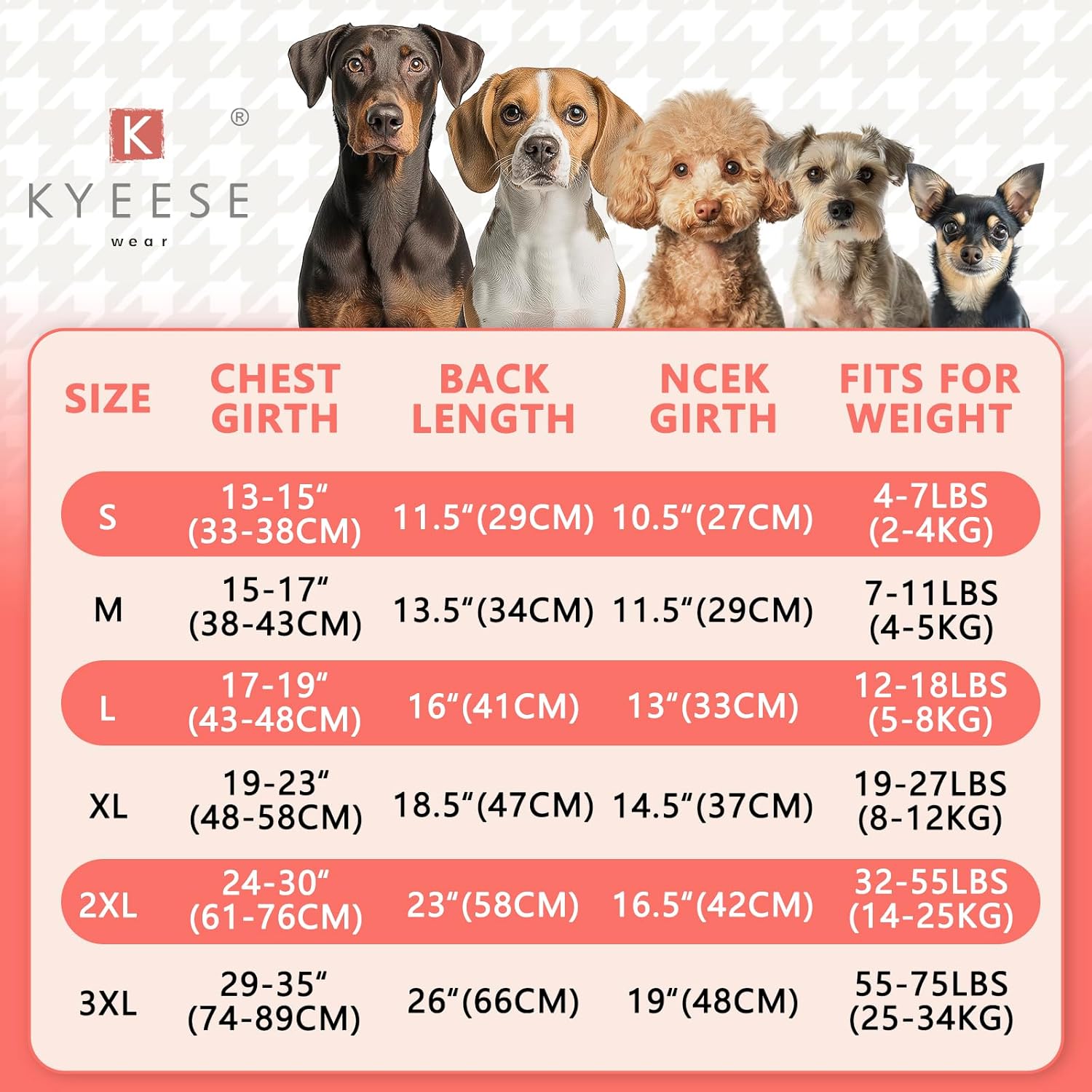 KYEESE 2Pack Dog Sweater Stretchy Dogs Clothes Soft Dachshund Clothes Turtleneck Small Pet Sweaters Pullover Pets Sweatshirt Warm Pet Coats Dog Sweaters for Small Dogs Male