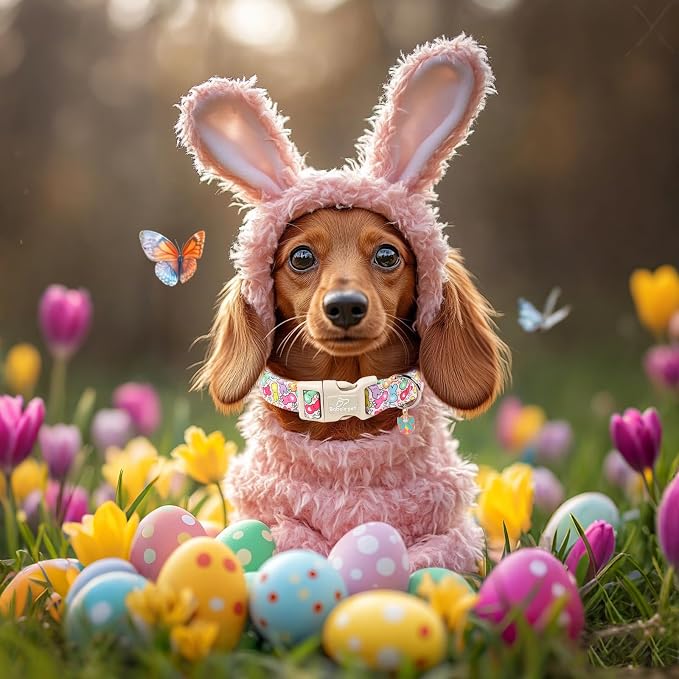 Easter Dog Collar for Giant Large Dogs - Image 2