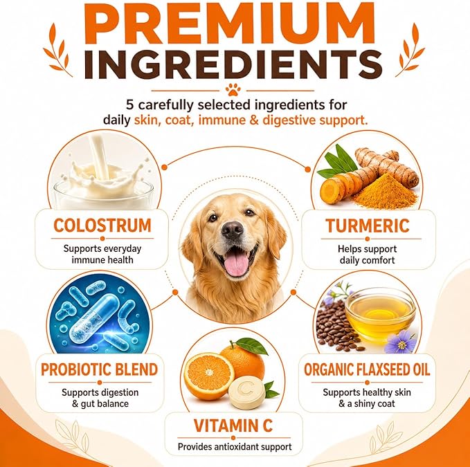 Dog Allergy Chews 200ct – Itchy Skin Relief - Image 4