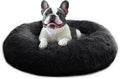 JOLLYVOGUE Calming Dog Beds Large Sized Dog, 36in Donut Washable Large Pet Bed by JOLLYVOGUE