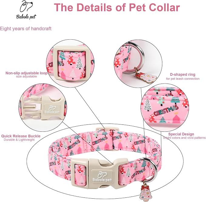 Christmas Dog Collar for Giant Large Dogs - Image 4