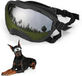Dog Goggles for Large Dogs, UV Wind Dust Fog Protection, Soft Frame Adjustable by Flantor