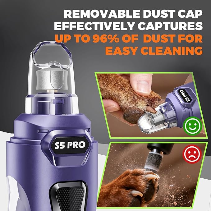 Whisper Quiet Dog Nail Grinder - Image 7