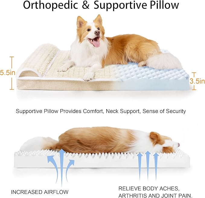 Orthopedic Dog Bed Medium Size Dog - Image 6