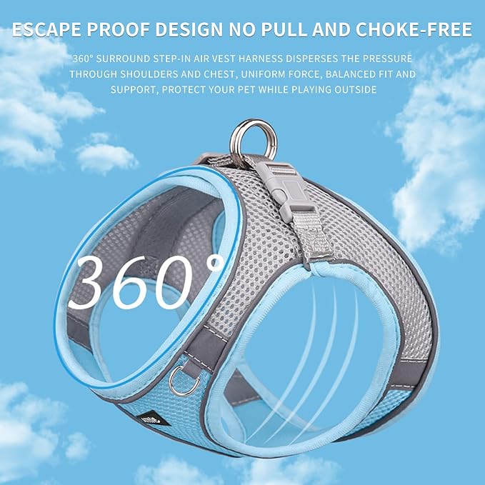 AIITLE Easy Walk Dog Harness and Leash Set - Image 9