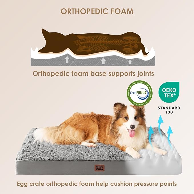 EHEYCIGA Orthopedic XXL Dog Beds - Image 3
