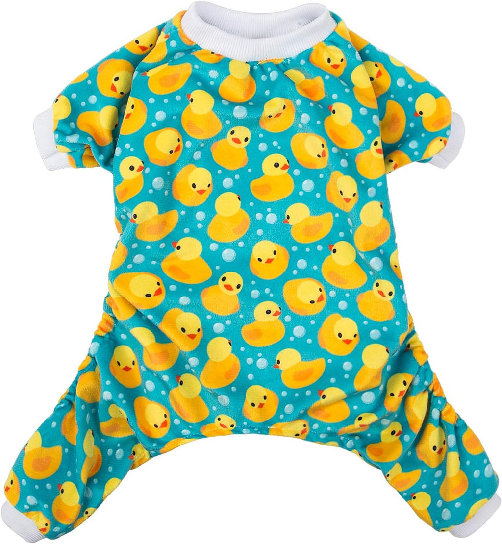 CuteBone Dog Halloween Pajamas Puppy Onesies Small Dogs Soft Pjs Coat Cat Apparel Comfy Pet Christmas Clothes Outfit Doggie Bodysuit P50L