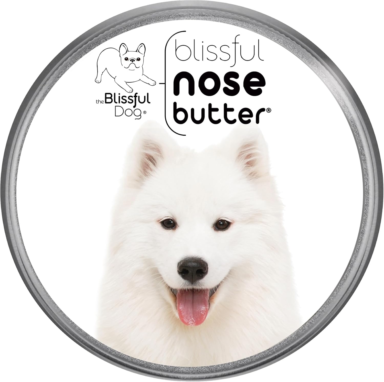 The Blissful Dog Samoyed Unscented Nose Butter - Dog Nose Butter, 16 Ounce