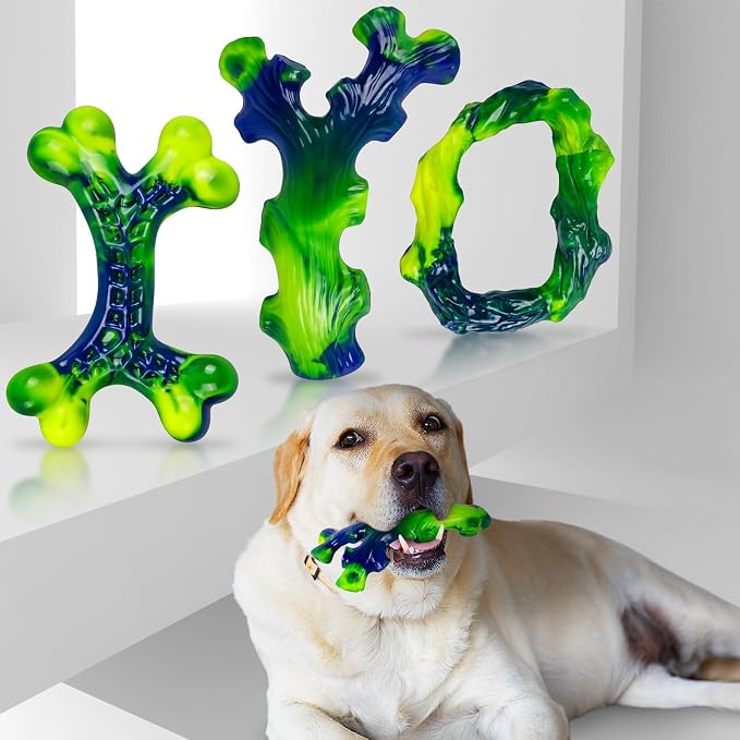 Frienhund 3-Pack Indestructible Nylon Dog Chew Toys - Image 8