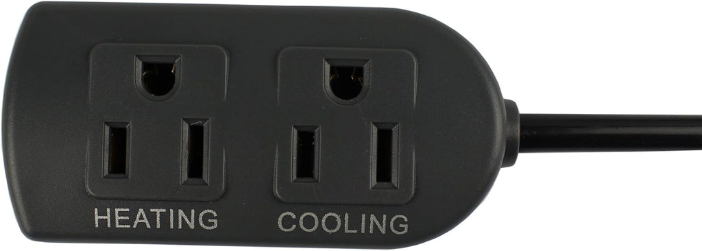Inkbird ITC308S Freezer Temperature Controller Heating Cooling Plug Thermostat Pre Wired Digital 2 Stage Temp Control Outlet for Greenhouse Heater Cooler Incubator Reptile with Short Probe Sensor