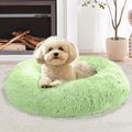 JOLLYVOGUE Calming Dog Beds Large Sized Dog, 36in Donut Washable Large Pet Bed by JOLLYVOGUE