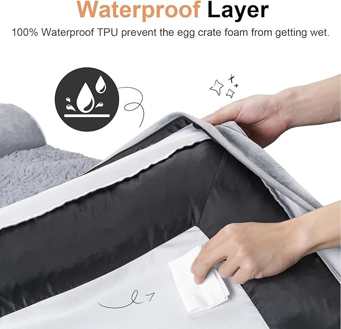 Small Dog Bed Orthopedic Washable: Beds Bolster Small Sized Dogs Cats Bed Egg - Image 4
