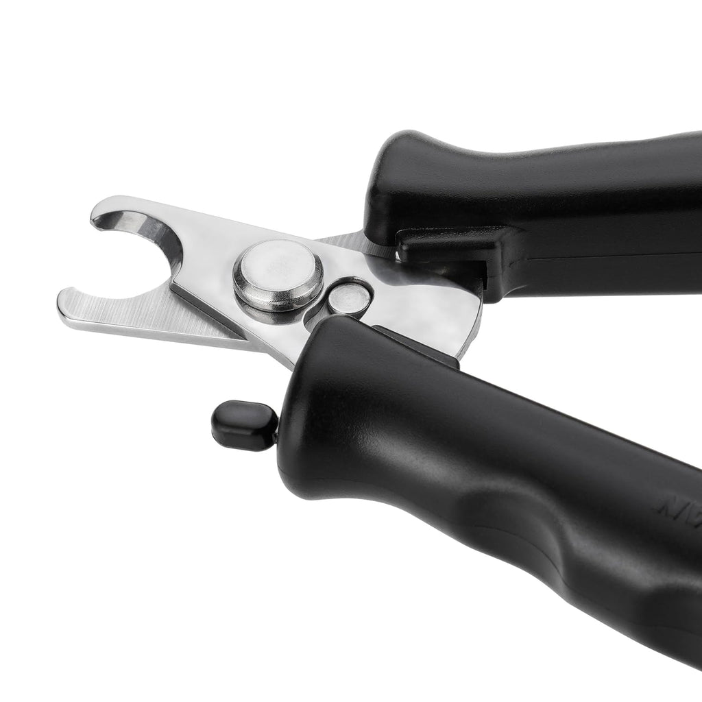 Tweezerman Small Nail Clippers for Dogs & Cats, Manual Professional Dog & Cat Nail Trimmer with Ergonomic Handle