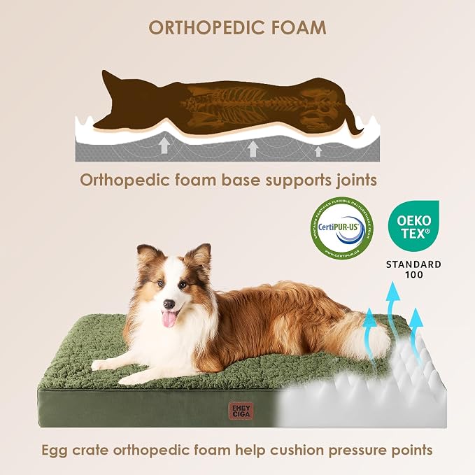 EHEYCIGA Orthopedic XL Dog Beds - Image 4