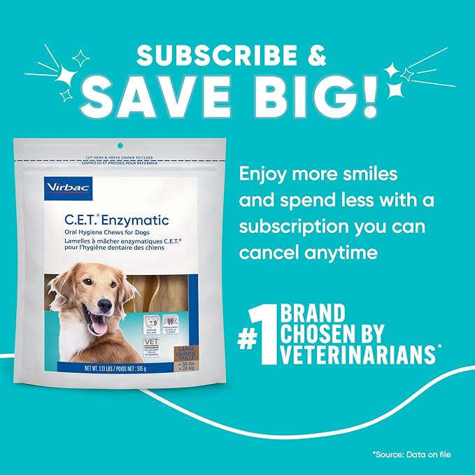 Virbac C.E.T.® Enzymatic Oral Hygiene Chews - Image 8