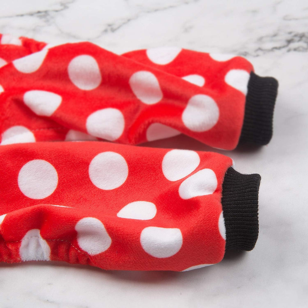 CuteBone Dog Halloween Pajamas Puppy Onesies Small Dogs Soft Pjs Coat Cat Apparel Comfy Pet Christmas Clothes Outfit Doggie Bodysuit P65XS