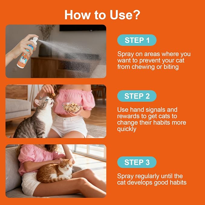 Cat Deterrent Spray, Natural Cat Repellent Spray - Image 5