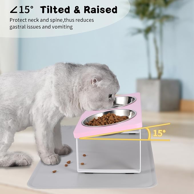 Upgraded Elevated Cat Bowls - Image 4